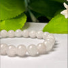 White Jade Bracelet - Calm & Harmony - Buddha Tibet xd00059