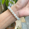 White Jade Bracelet - Calm & Harmony - Buddha Tibet xd00059