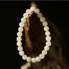White Jade Bracelet - Calm & Harmony - Buddha Tibet xd00059