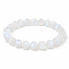 White Moonstone Bracelet — Ice-Grade Natural Stone, Choose Your Bead S Buddha Tibet