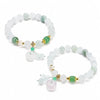 Xinjiang Gold-Silk Jade Multi-Wrap Bracelet — Stackable Layers with Pendant Charms - Triple-Wrap Wealth Charm + Pumpkin DropBuddha Tibet