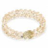 Yellow Citrine Pixiu Bracelet Collection — Natural Asai Crystal Charms For Wealth & Protection - 6mm Double-Wrap PixiuBuddha Tibet