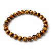 Yellow Tiger Eye Single-Strand Bracelet — Natural Collector-Grade Beads, 5 Sizes - 6mmBuddha Tibet