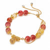 Zodiac Crystal Bracelet — Fresh-Style Natural Stone Bead Bracelet by Birth Sign - Leo (Jul 23 – Aug 22)Buddha Tibet