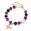 Zodiac Crystal Bracelet — Fresh-Style Natural Stone Bead Bracelet by Birth Sign - Sagittarius (Nov 23 – Dec 21)Buddha Tibet