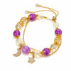 Zodiac Crystal Bracelet — Fresh-Style Natural Stone Bead Bracelet by Birth Sign - Taurus (Apr 20 – May 20)Buddha Tibet