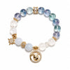Zodiac Crystal Bracelet — Natural Stone Bead Bracelet Matched to Your Sign Buddha Tibet