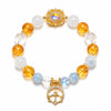 Zodiac Crystal Bracelet — Natural Stone Bead Bracelet Matched to Your Sign - Aries Crystal BraceletBuddha Tibet