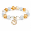 Zodiac Crystal Bracelet — Natural Stone Bead Bracelet Matched to Your Sign - Aries Crystal BraceletBuddha Tibet