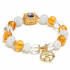 Zodiac Crystal Bracelet — Natural Stone Bead Bracelet Matched to Your Sign - Aries Crystal BraceletBuddha Tibet