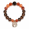 Zodiac Crystal Bracelet — Natural Stone Bead Bracelet Matched to Your Sign Buddha Tibet