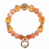 Zodiac Crystal Bracelet — Natural Stone Bead Bracelet Matched to Your Sign - Leo Crystal BraceletBuddha Tibet