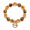 Zodiac Crystal Bracelet — Natural Stone Bead Bracelet Matched to Your Sign Buddha Tibet