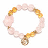 Zodiac Crystal Bracelet — Natural Stone Bead Bracelet Matched to Your Sign - Virgo Crystal BraceletBuddha Tibet