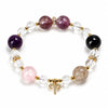 Zodiac Multi-Stone Crystal Bracelet — Natural Gemstone Bead Bracelet by Birth Sign - Aries (Mar 21 – Apr 19)Buddha Tibet
