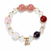 Zodiac Multi-Stone Crystal Bracelet — Natural Gemstone Bead Bracelet by Birth Sign Buddha Tibet