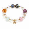Zodiac Multi-Stone Crystal Bracelet — Natural Gemstone Bead Bracelet by Birth Sign - Pisces (Feb 19 – Mar 20)Buddha Tibet