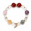 Zodiac Multi-Stone Crystal Bracelet — Natural Gemstone Bead Bracelet by Birth Sign Buddha Tibet